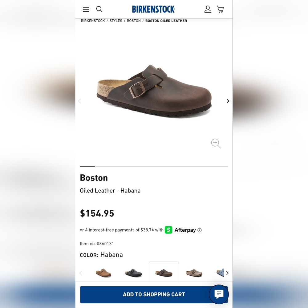 Birkenstock Boston Oiled Leather Mules - Brown